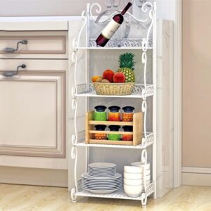 Kitchen Storage Shelves White