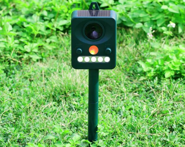 Solar Animal Ultrasonic Repeller