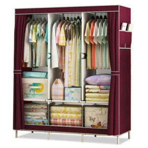 Clothes Wardrobe (Red Wine)