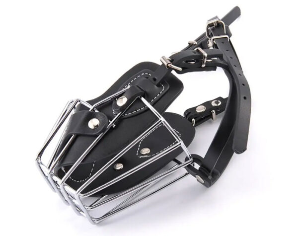 Adjustable Dog Muzzle Wire Basket