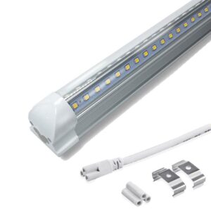 LED T8 integrated tube 600mm 1.96ft - white