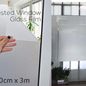 Frosted Window Glass Film 90cm x 3m
