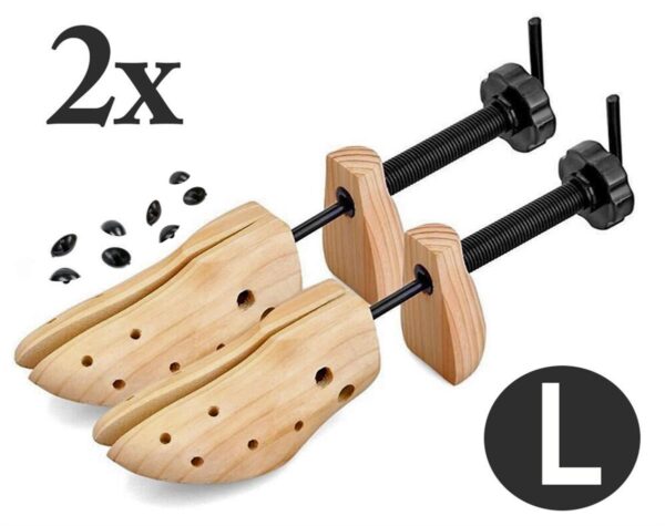 2 x Shoe Stretcher Shaper - L