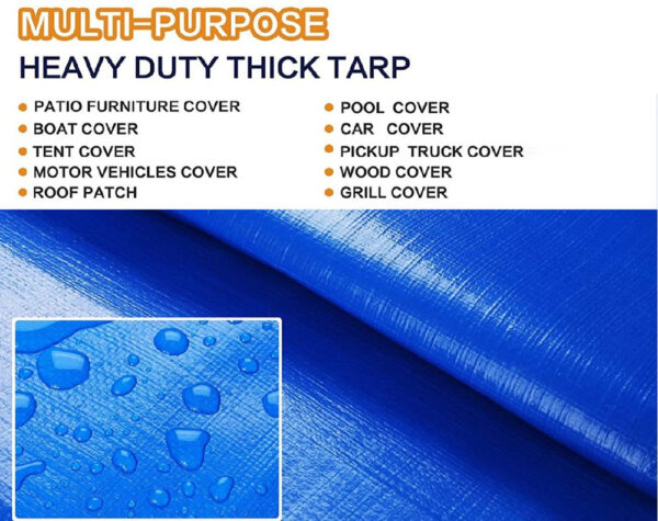 Canvas Tarpaulin Covers 8m x 10 m