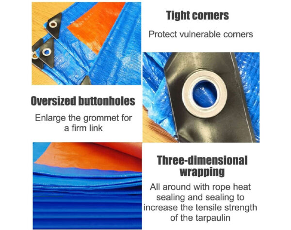 Canvas Tarpaulin Covers 8m x 10 m