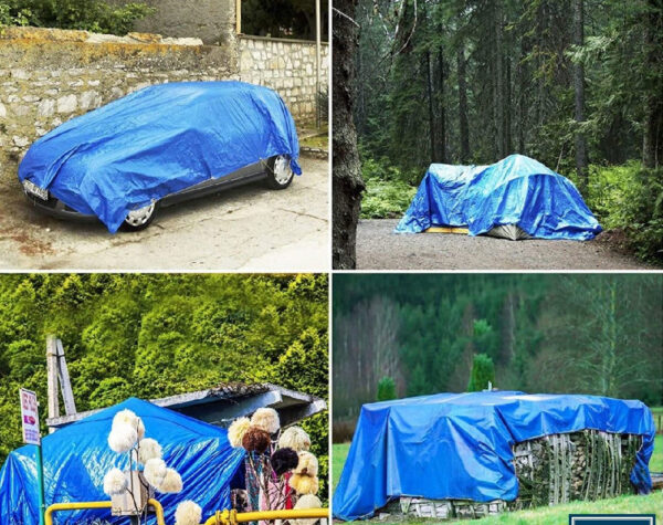 Canvas Tarpaulin Covers 8m x 10 m