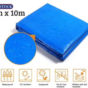 Canvas Tarpaulin Covers 8m x 10 m