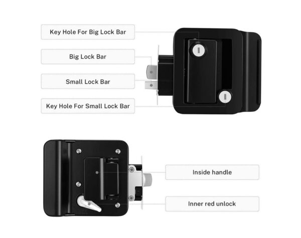 Door Lock Handle Knob Trailer