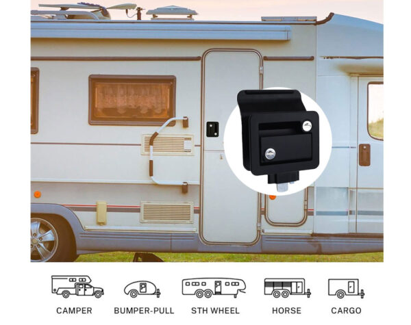 Door Lock Handle Knob Trailer