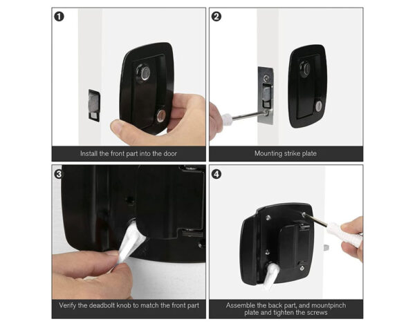 Door Lock Handle Knob Trailer