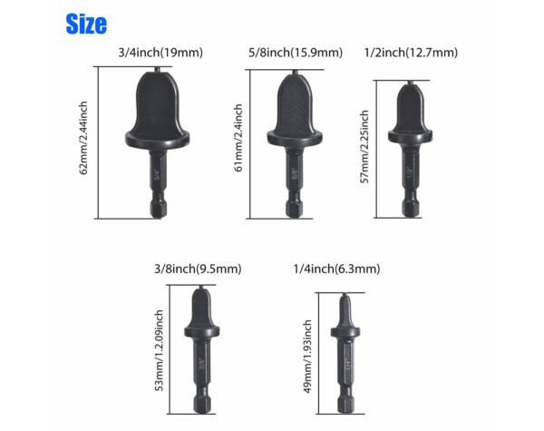 5PCS Tube Expander Tools Drill Bits