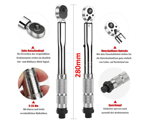 Bike Tools Torque Wrench Set