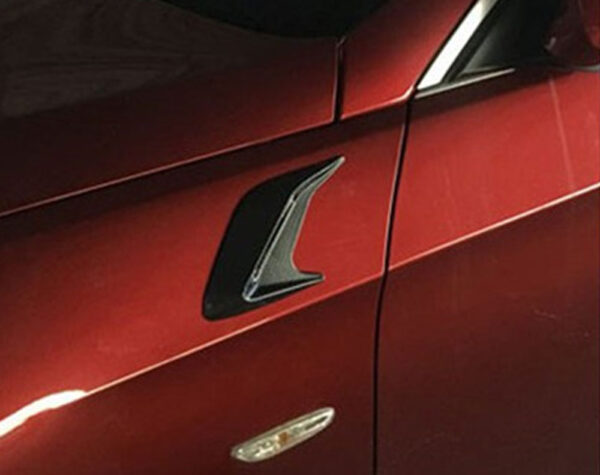 Car Vent Fender Hood Chrome