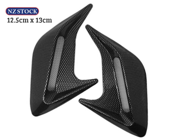 Car Vent Fender Hood Chrome