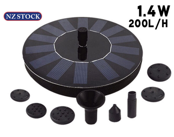 Water Fountain Pond Solar Pump Kit
