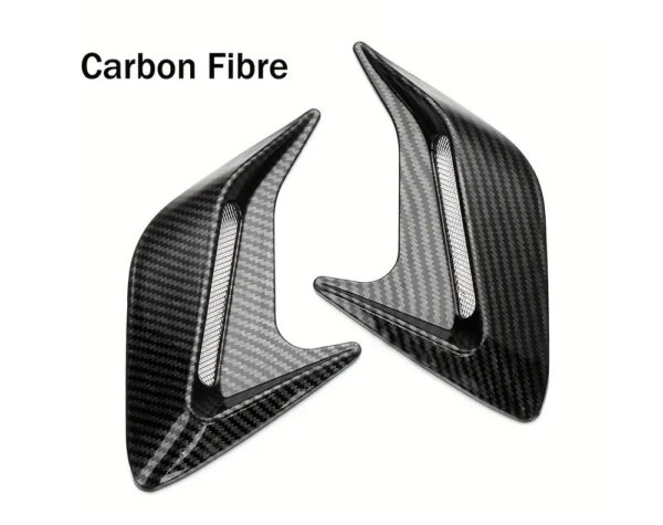 Car Vent Fender Hood Chrome