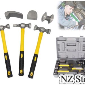 Panel Beating Hammer & Dolly Set