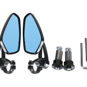 7/8" Motorcycle Handle Bar End Mirrors Rear View Mirrors
