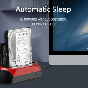 2.5/3.5" IDE/SATA HDD Docking Station +Card Reader