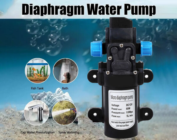 12V DC Water Pump 80 PSI